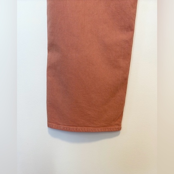 MOTHER The Dodger Ankle Linen-Blend Mango
Straight Leg Jean , sz 25 - Picture 10 of 14